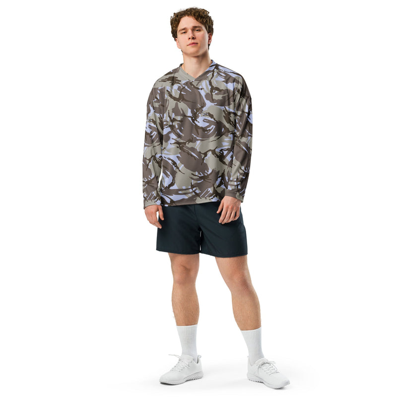 DPM Kuwaiti Desert Gray CAMO Unisex Hockey Fan Jersey