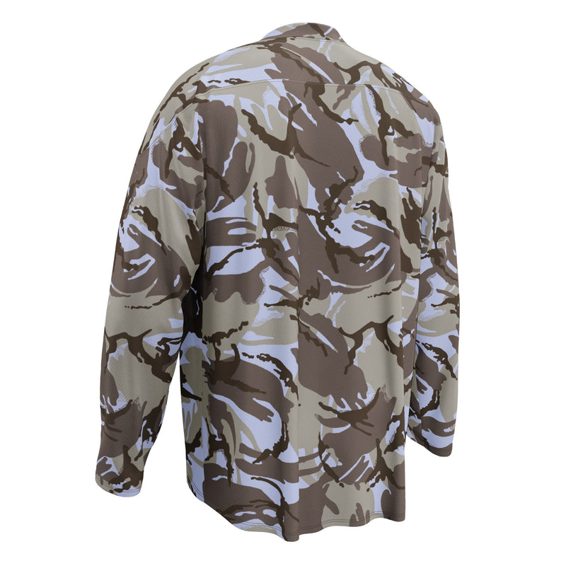 DPM Kuwaiti Desert Gray CAMO Unisex Hockey Fan Jersey