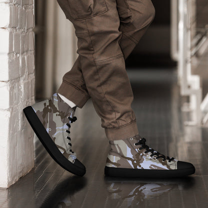 Kuwaiti DPM CAMO Mens high top canvas shoes - 5 - High Top Canvas Shoes