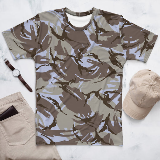 DPM Kuwaiti Desert Gray CAMO Mens T-Shirt - XS
