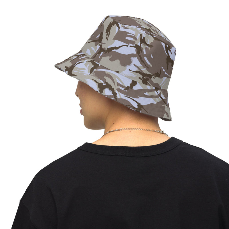DPM Kuwaiti Desert Gray CAMO Reversible Bucket Hat - Head