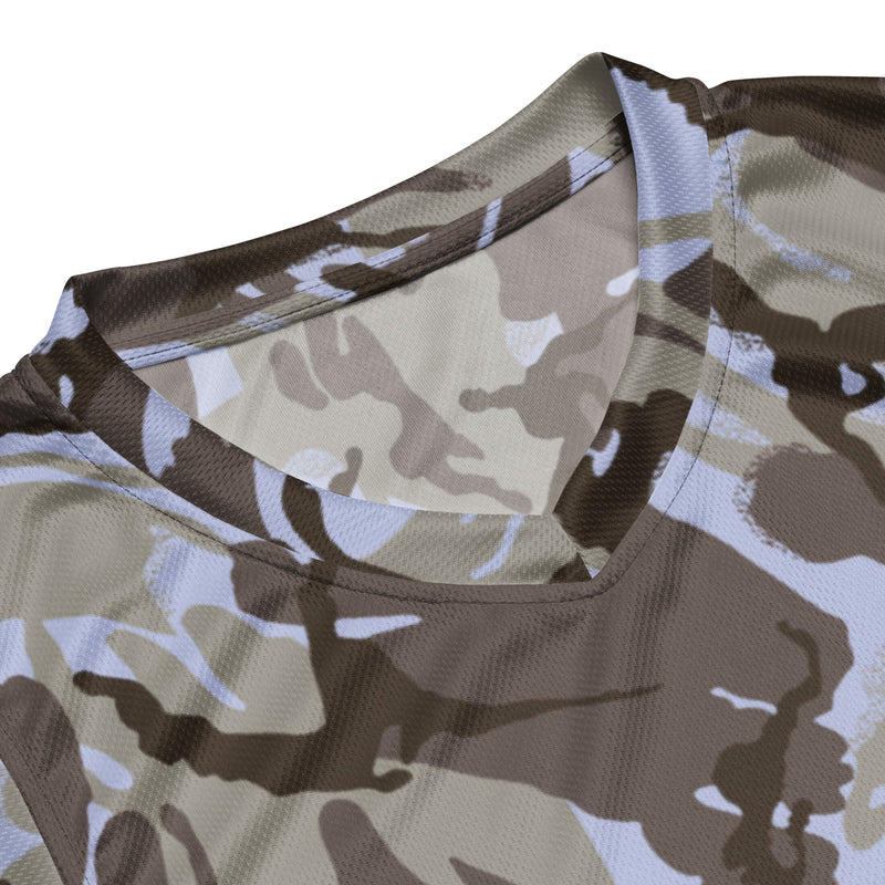 DPM Kuwaiti Desert Gray CAMO Unisex Basketball Jersey