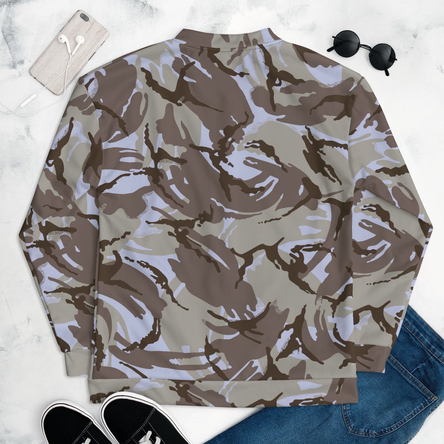 Kuwaiti DPM CAMO Unisex Bomber Jacket - Jackets