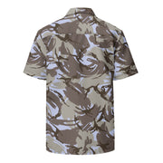 DPM Kuwaiti Desert Gray CAMO Unisex Short-Sleeve Button Shirt - Button-Up