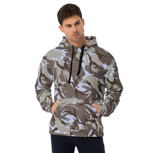 DPM Kuwaiti Desert Gray CAMO Unisex Hoodie - 2XS