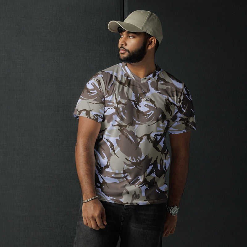 DPM Kuwaiti Desert Gray CAMO Unisex Sports Jersey