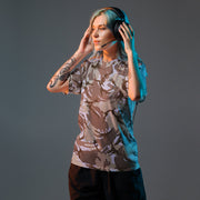 DPM Kuwaiti Desert Gray CAMO Unisex Sports Jersey