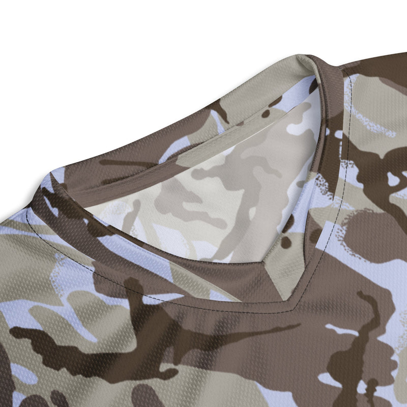 DPM Kuwaiti Desert Gray CAMO Unisex Sports Jersey