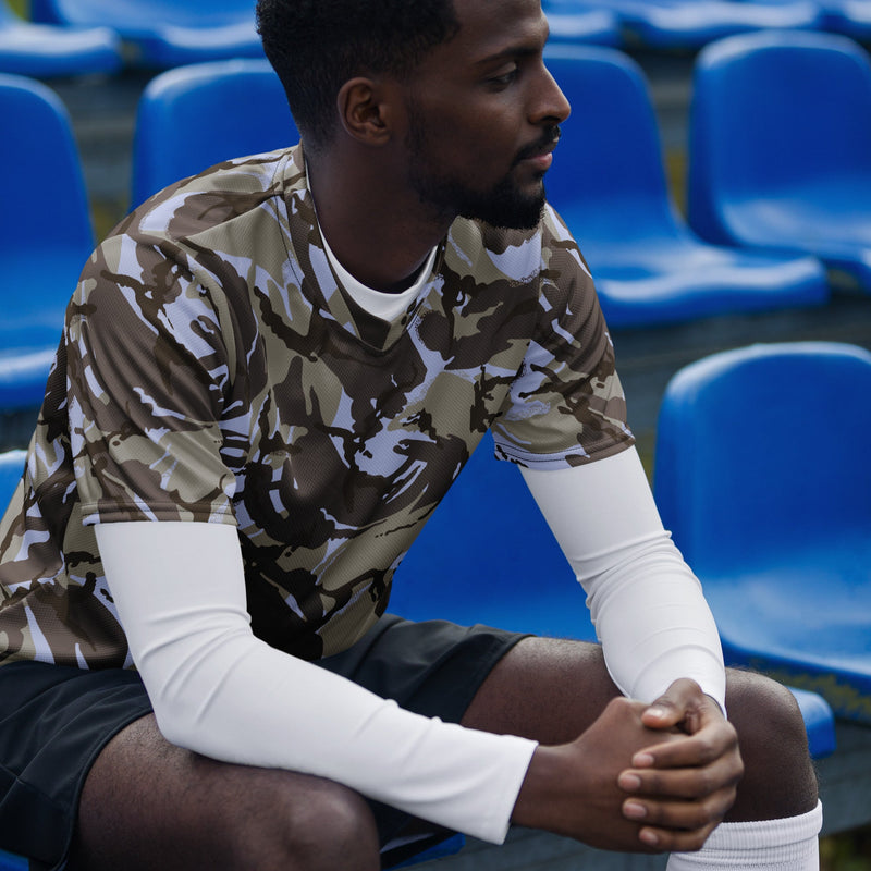 DPM Kuwaiti Desert Gray CAMO Unisex Sports Jersey