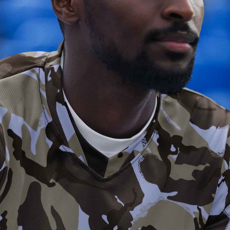 DPM Kuwaiti Desert Gray CAMO Unisex Sports Jersey