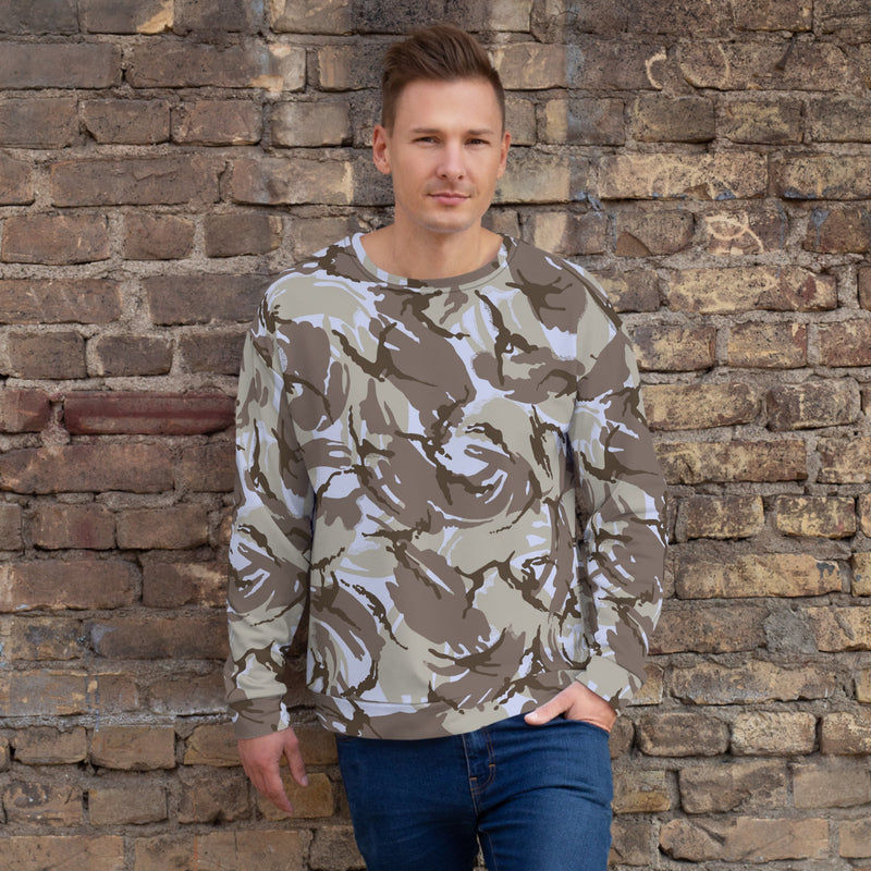 DPM Kuwaiti Desert Gray CAMO Unisex Sweatshirt - XS