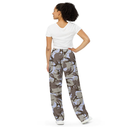 Kuwaiti DPM CAMO unisex wide-leg pants - Wide-leg Pants