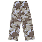 DPM Kuwaiti Desert Gray CAMO Unisex Wide-Leg Leisure Pants - Pant