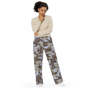 DPM Kuwaiti Desert Gray CAMO Unisex Wide-Leg Leisure Pants - Pant
