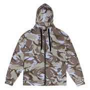 DPM Kuwaiti Desert Gray CAMO Unisex Zip Hoodie - 2XS