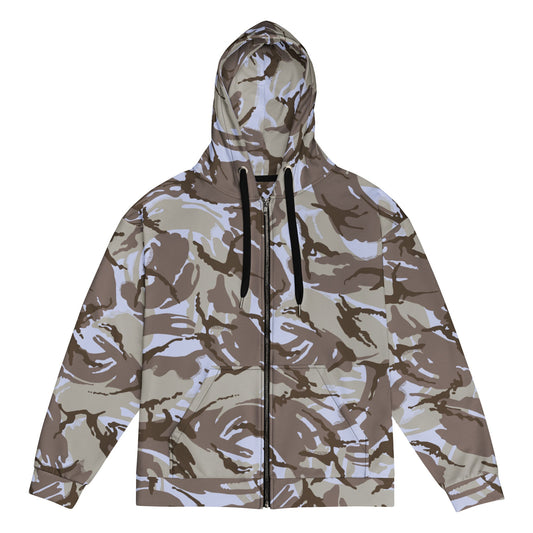 Kuwaiti DPM CAMO Unisex zip hoodie - 2XS - Zip Hoodies