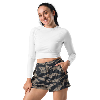Afghanistan Taliban Special Forces Badri Tiger Stripe CAMO Unisex Athletic Shorts