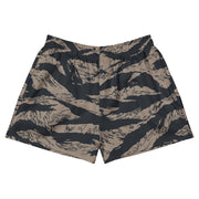 Tiger Stripe Desert Shadow CAMO Unisex Athletic Shorts