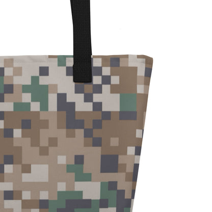 Latvian LATPAT CAMO Large Tote Bag