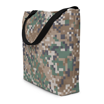 Latvian LATPAT CAMO Large Tote Bag