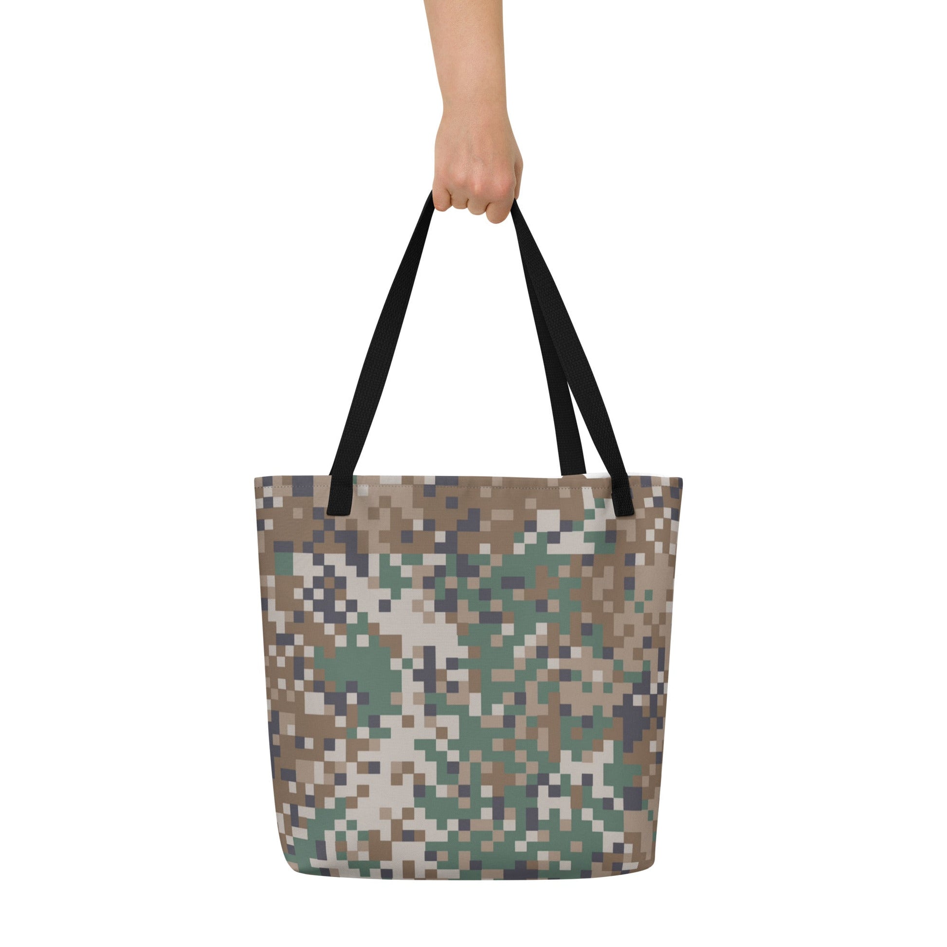 Latvian LATPAT CAMO Large Tote Bag