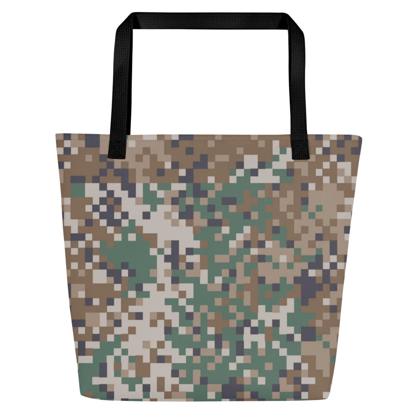 Latvian LATPAT CAMO Large Tote Bag