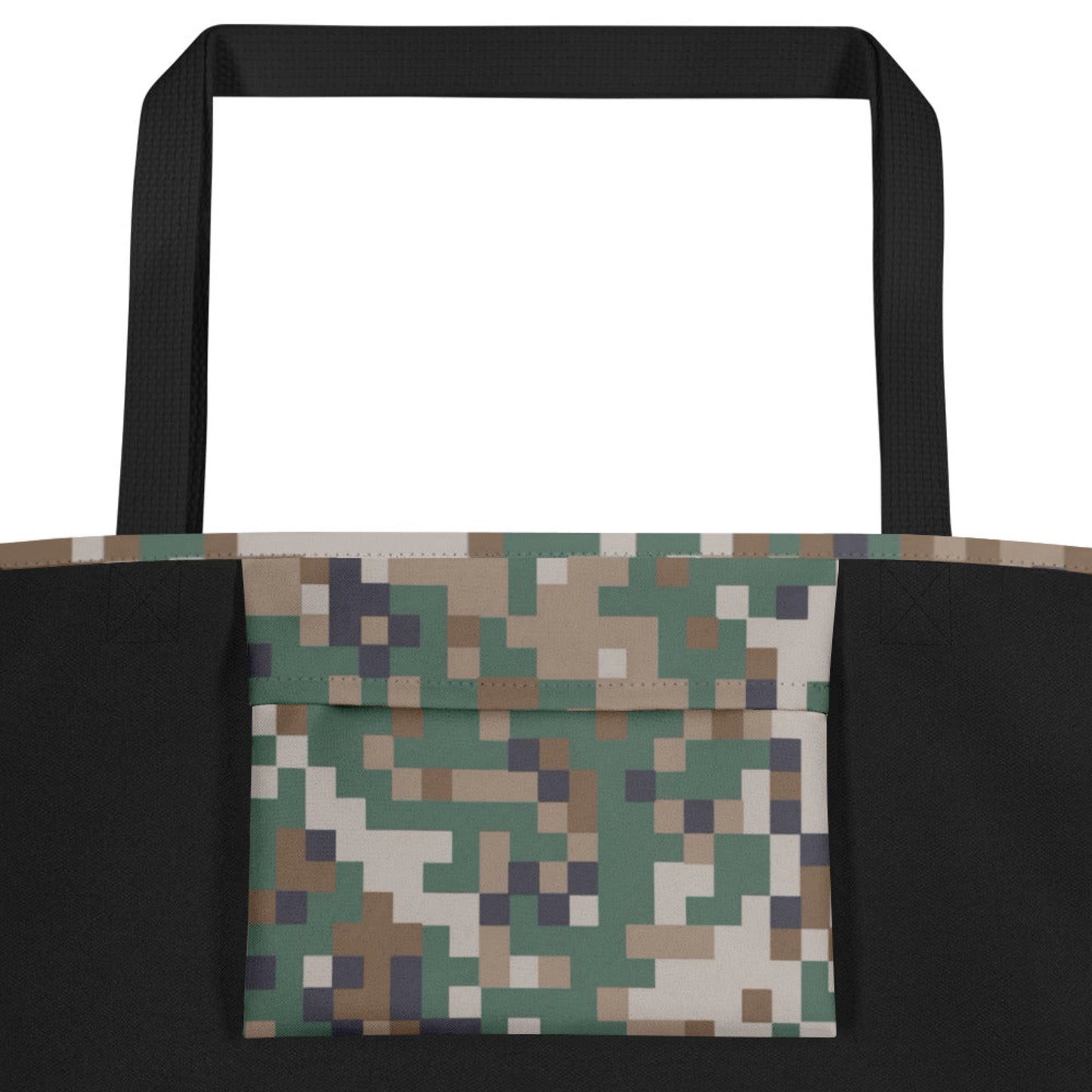 Latvian LATPAT CAMO Large Tote Bag