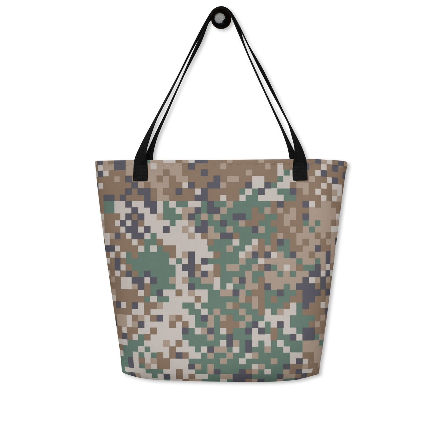 Latvian LATPAT CAMO Large Tote Bag