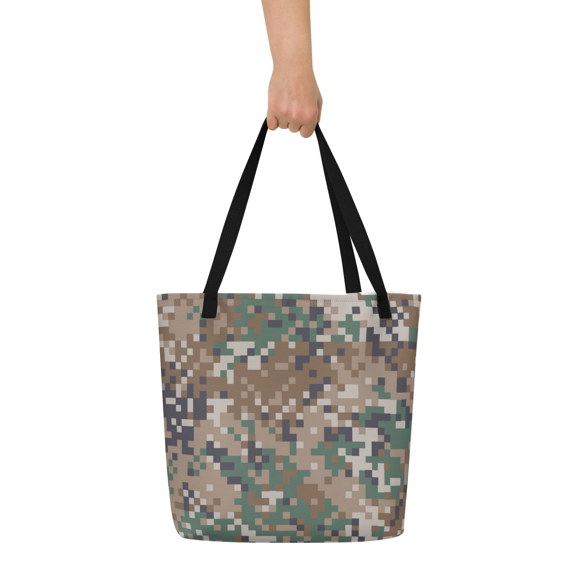 Latvian LATPAT CAMO Large Tote Bag