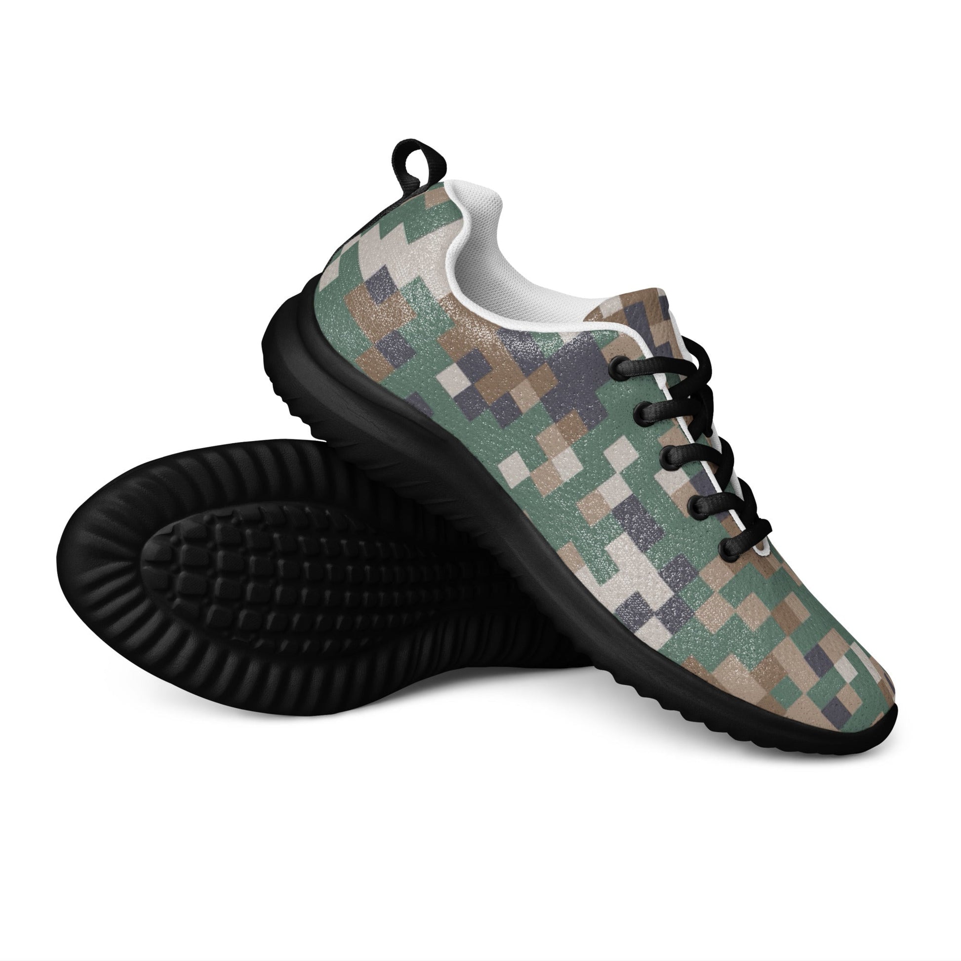 Latvian LATPAT CAMO Mens Athletic Shoes - 5