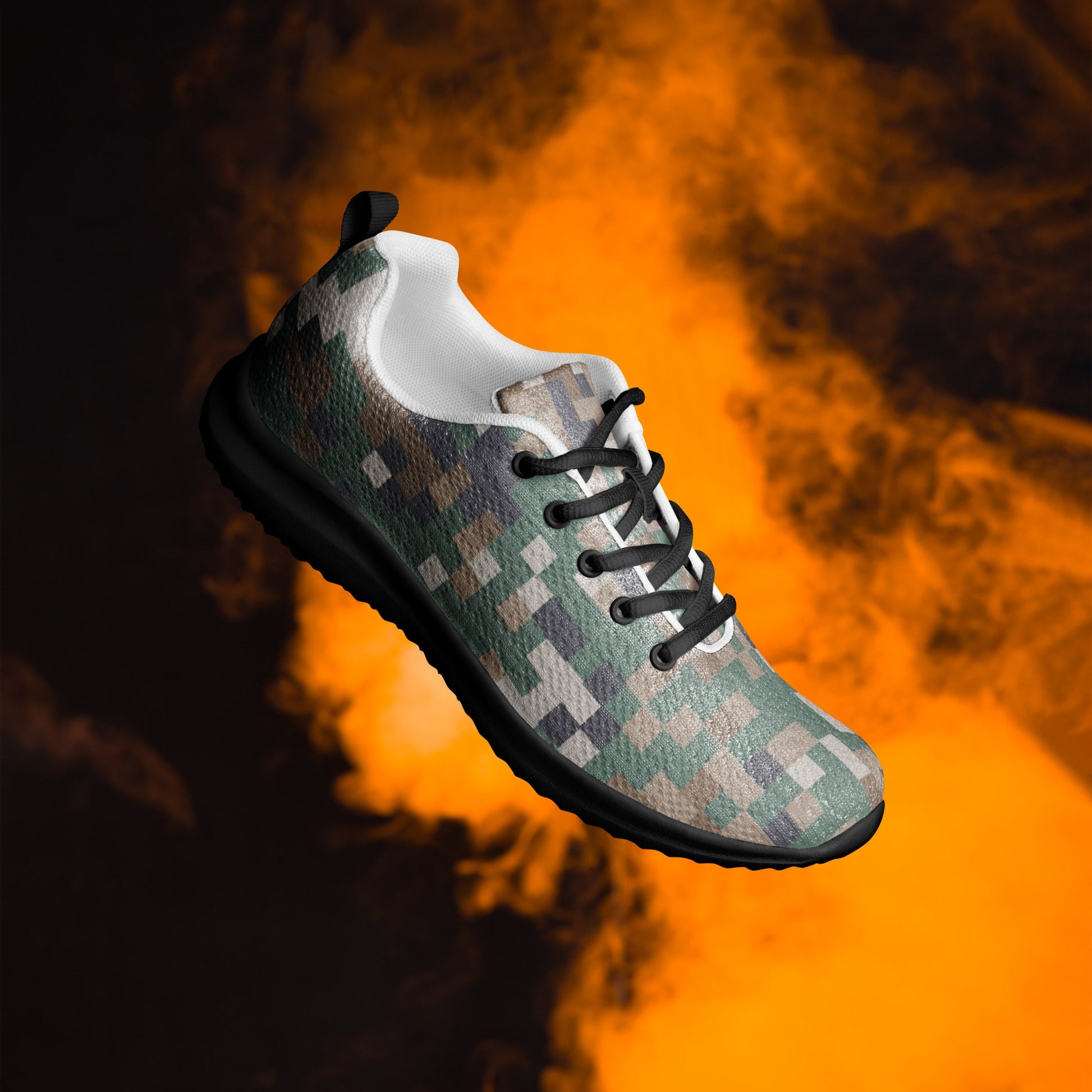 Latvian LATPAT CAMO Mens Athletic Shoes