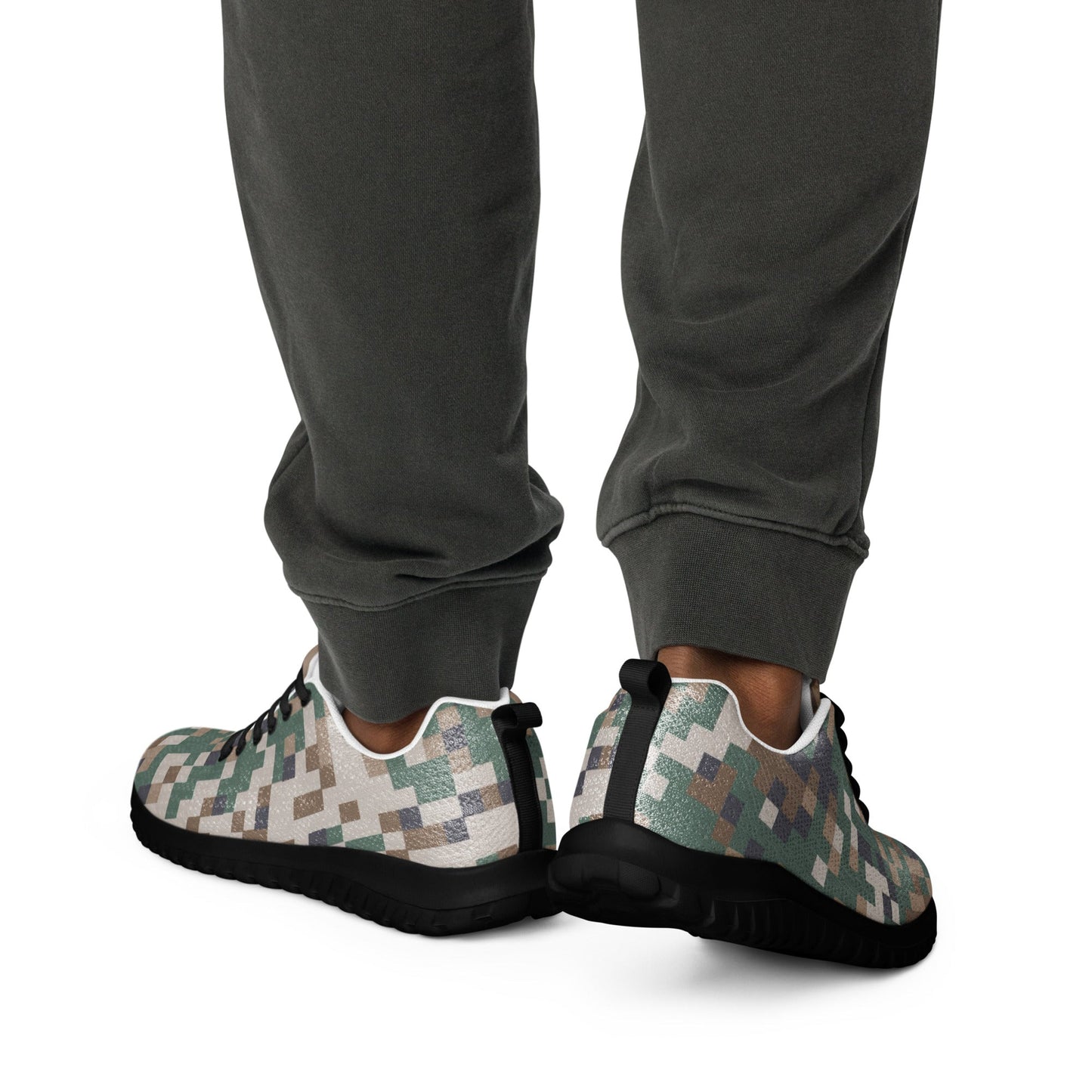 Latvian LATPAT CAMO Mens Athletic Shoes