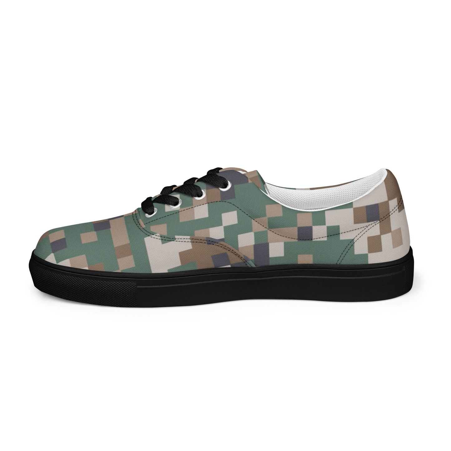Latvian LATPAT CAMO Mens Lace-Up Canvas Shoes - Lace-up