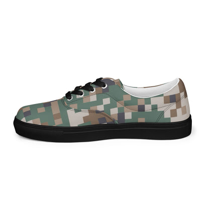 Latvian LATPAT CAMO Mens Lace-Up Canvas Shoes - Lace-up