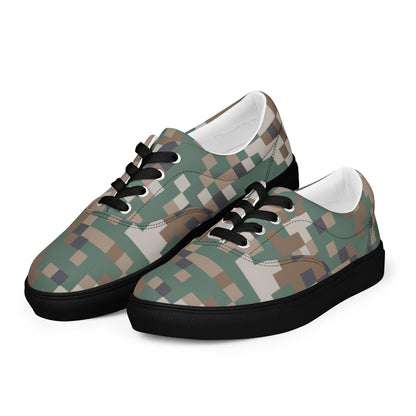 Latvian LATPAT CAMO Mens Lace-Up Canvas Shoes - Lace-up
