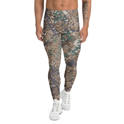 Latvian LATPAT CAMO Mens Leggings - XS