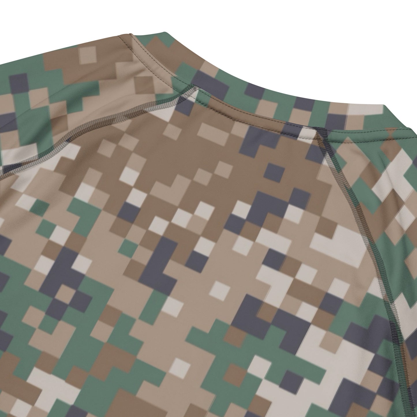 Latvian LATPAT CAMO Mens Short-Sleeve Rash Guard