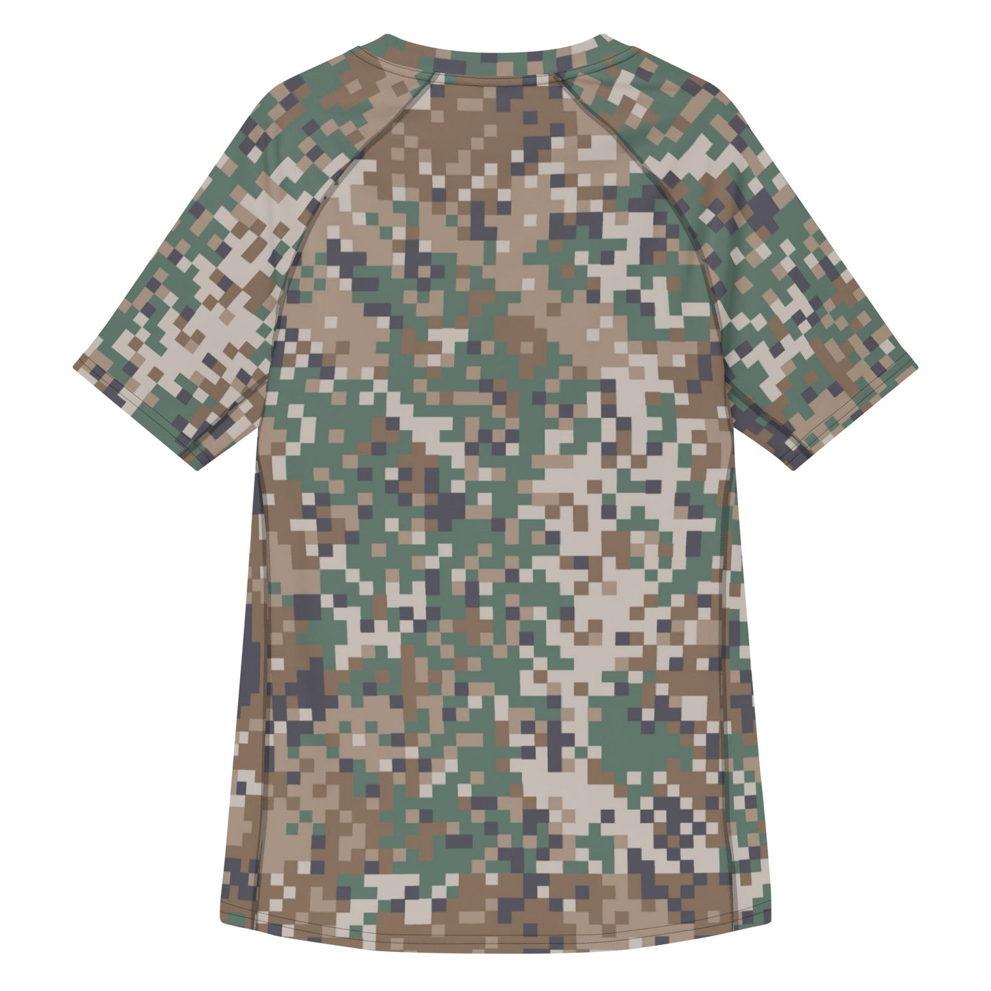 Latvian LATPAT CAMO Mens Short-Sleeve Rash Guard