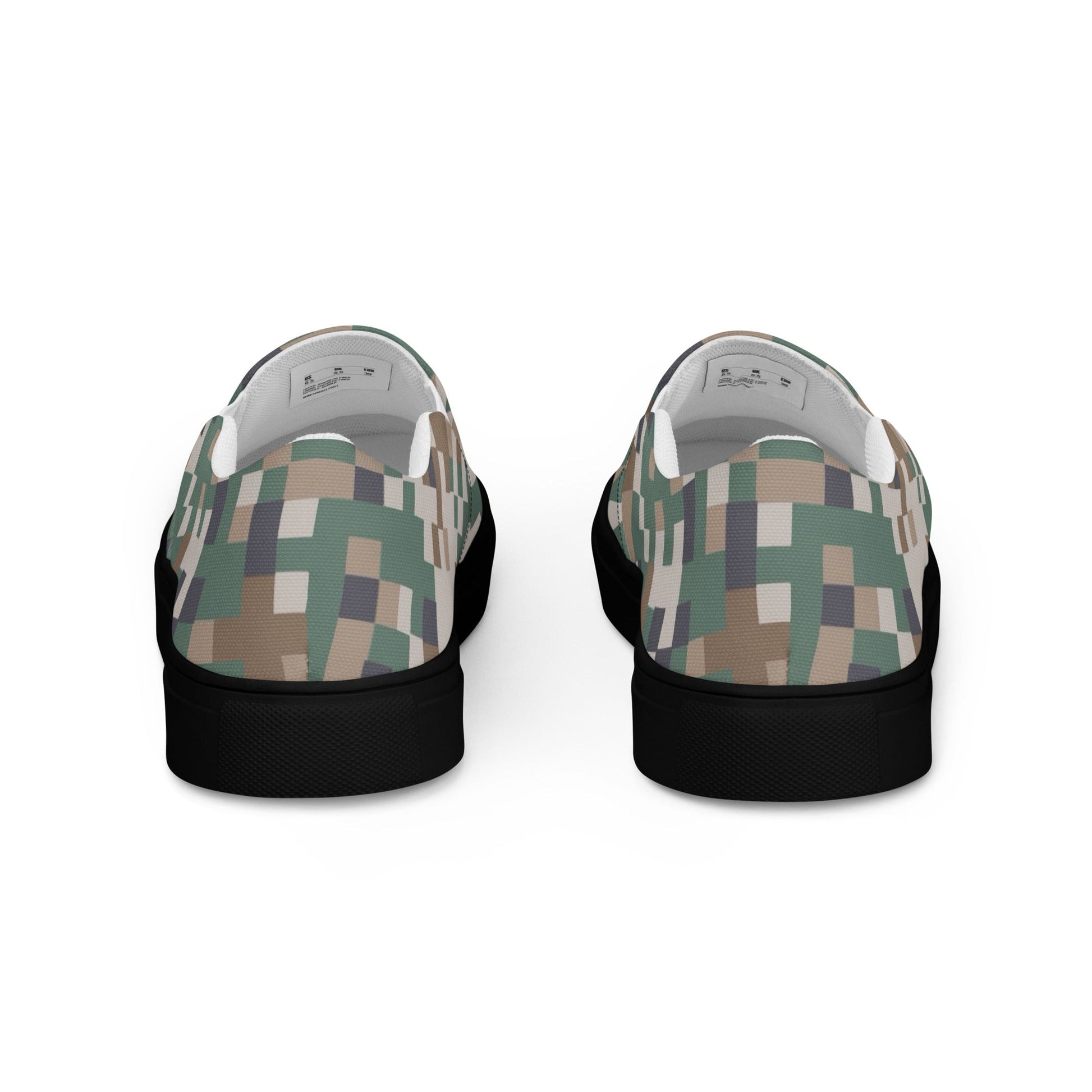 Latvian LATPAT CAMO Mens Slip-On Canvas Shoes