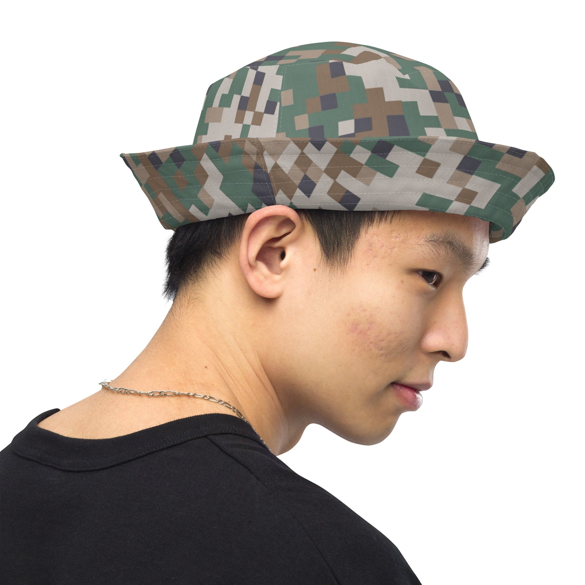 Latvian LATPAT CAMO Reversible Bucket Hat