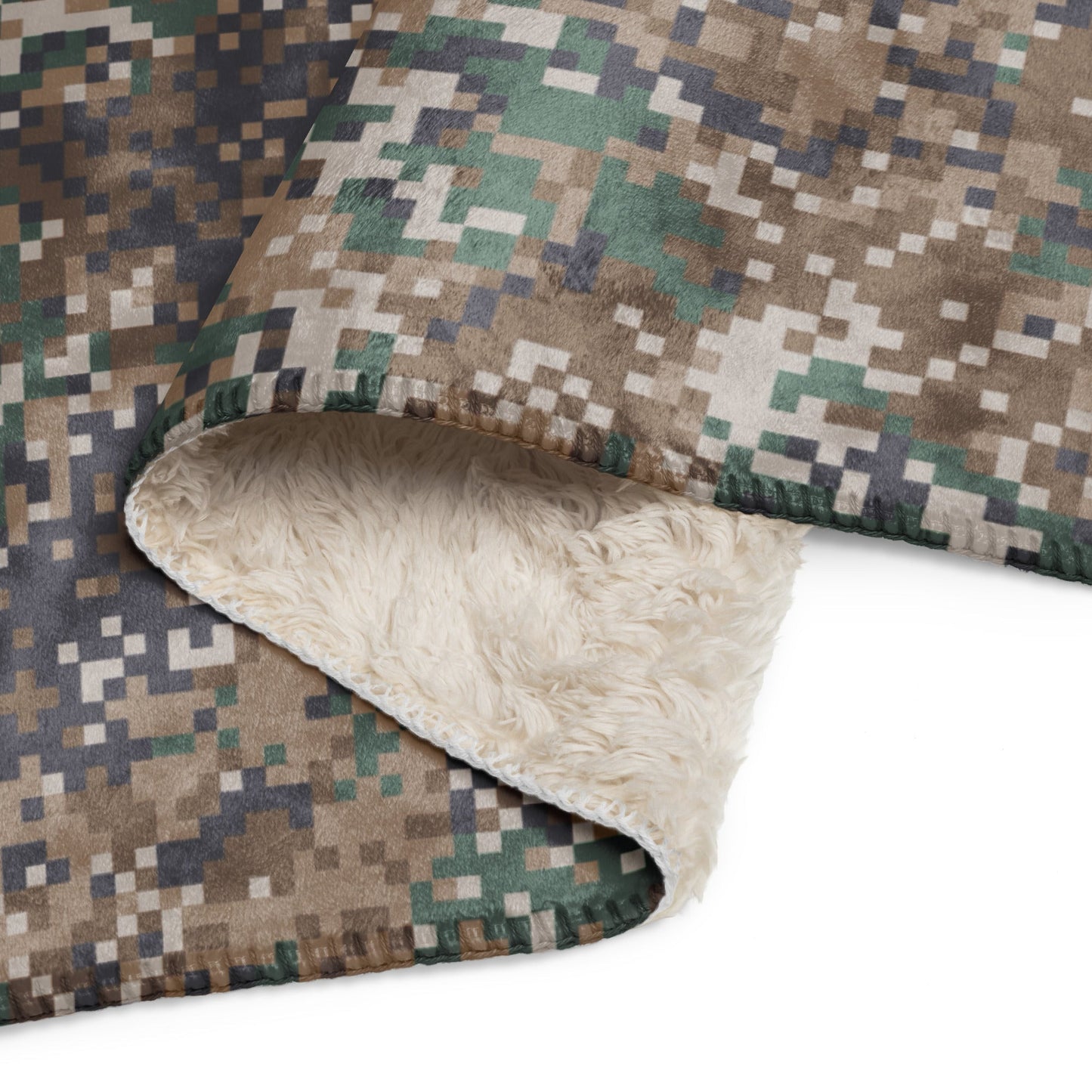 Latvian LATPAT CAMO Sherpa Blanket