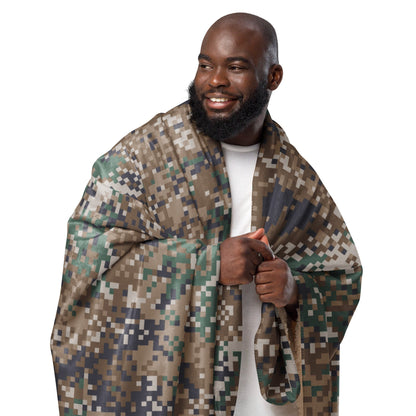 Latvian LATPAT CAMO Sherpa Blanket