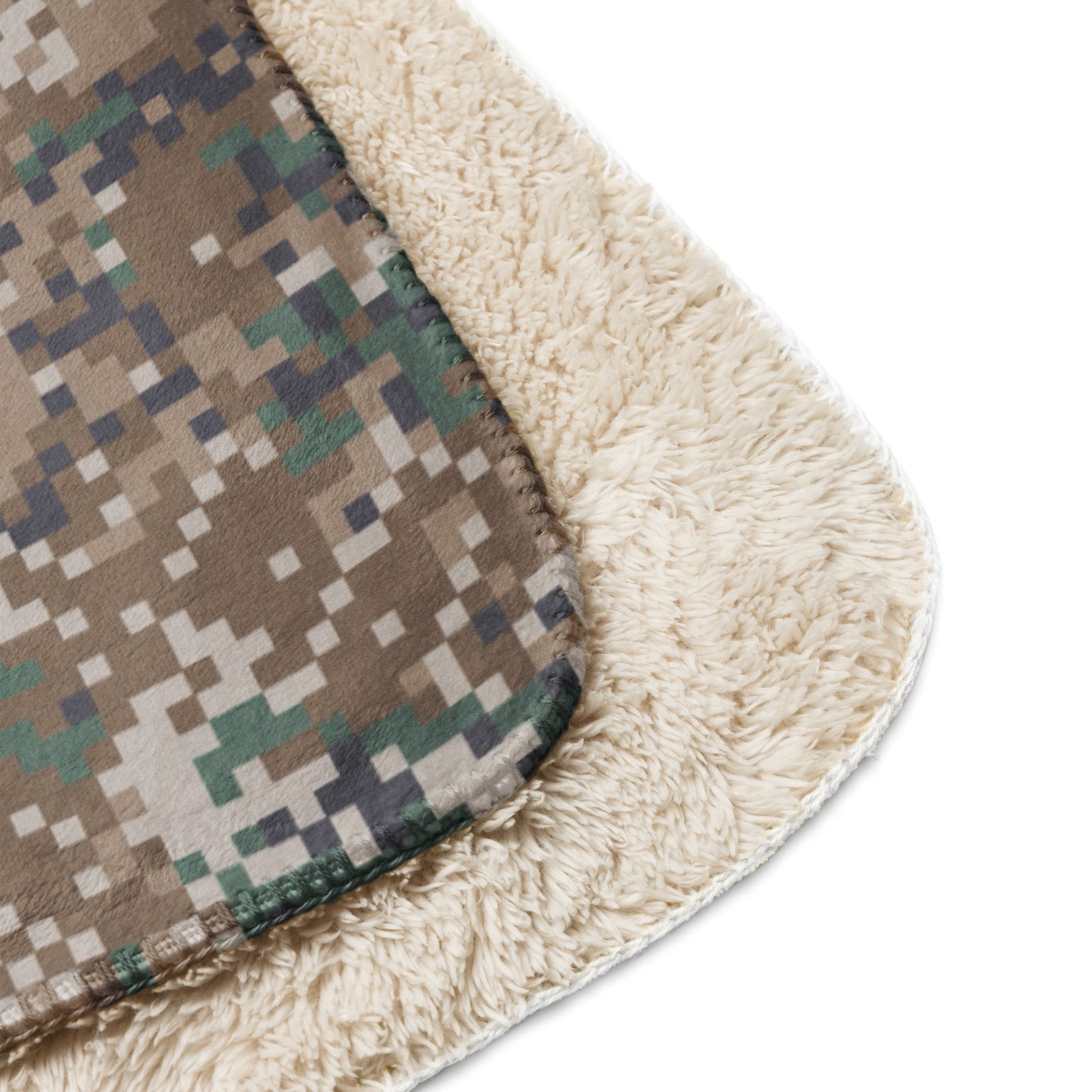 Latvian LATPAT CAMO Sherpa Blanket