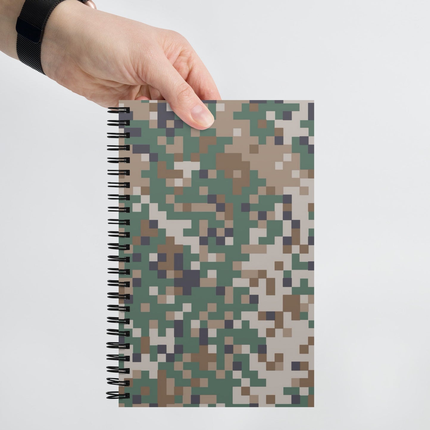 Latvian LATPAT CAMO Spiral Notebook
