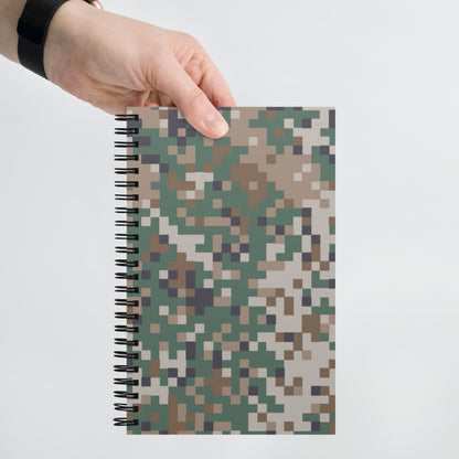 Latvian LATPAT CAMO Spiral Notebook