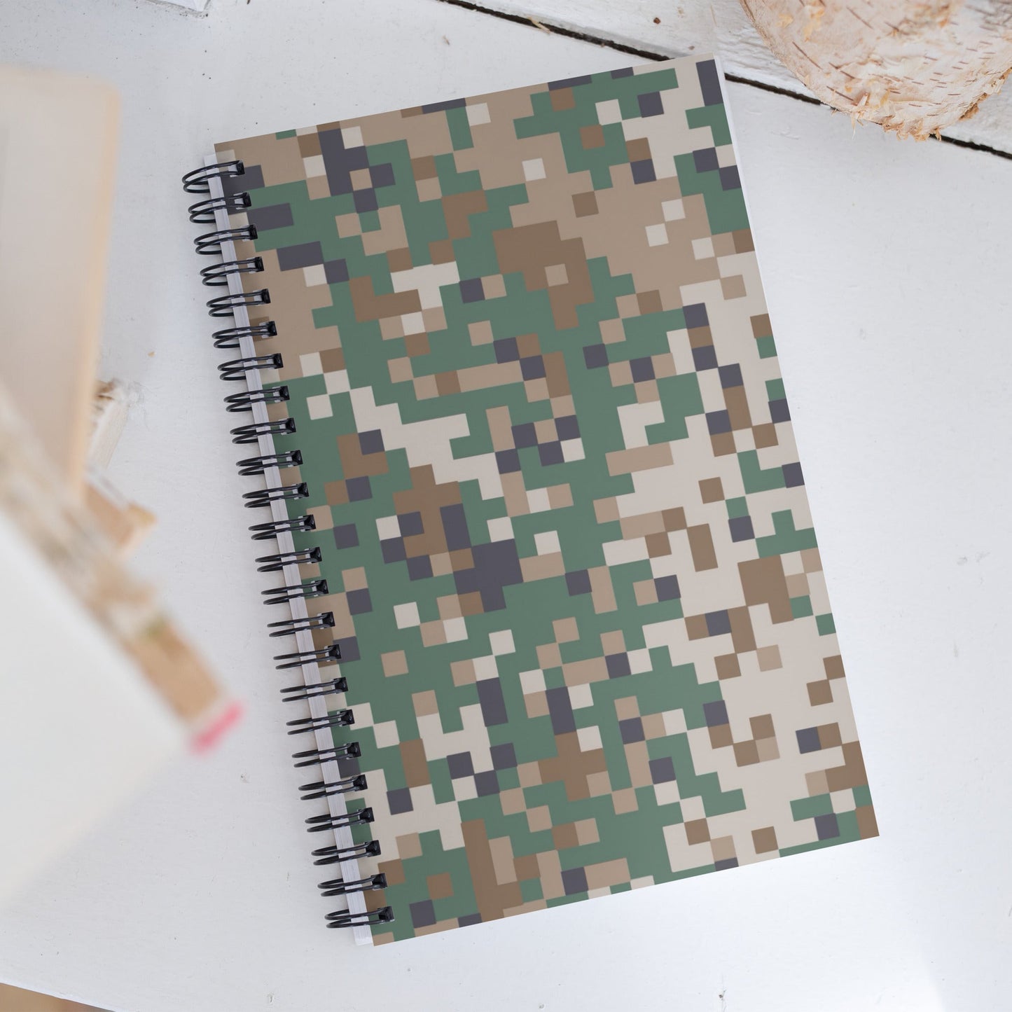 Latvian LATPAT CAMO Spiral Notebook
