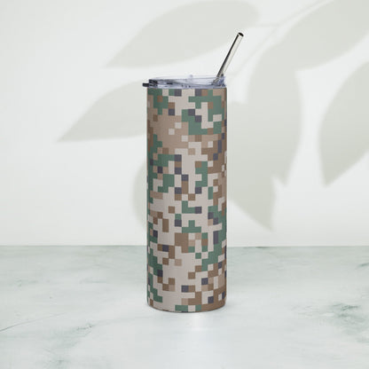 Latvian LATPAT CAMO Stainless Steel Tumbler
