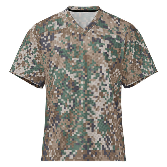 Latvian LATPAT CAMO Unisex American Football Jersey - 2XS