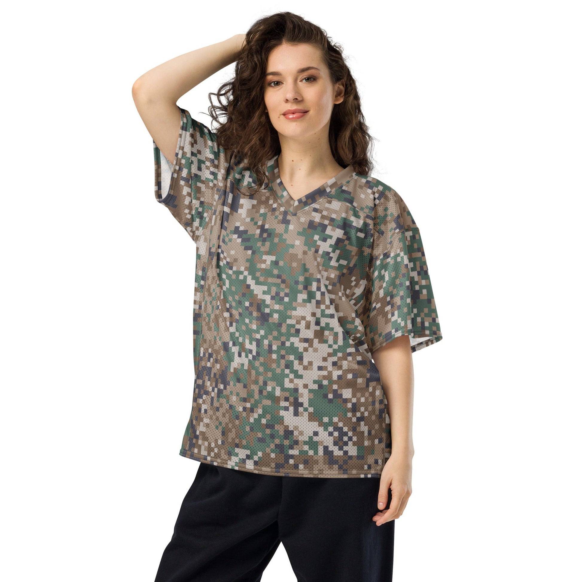 Latvian LATPAT CAMO Unisex American Football Jersey