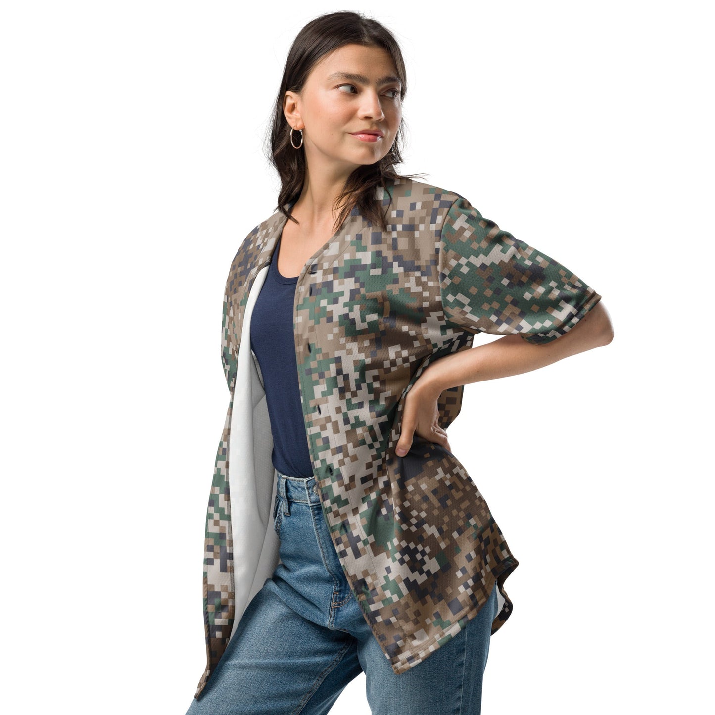 Latvian LATPAT CAMO Unisex Baseball Jersey